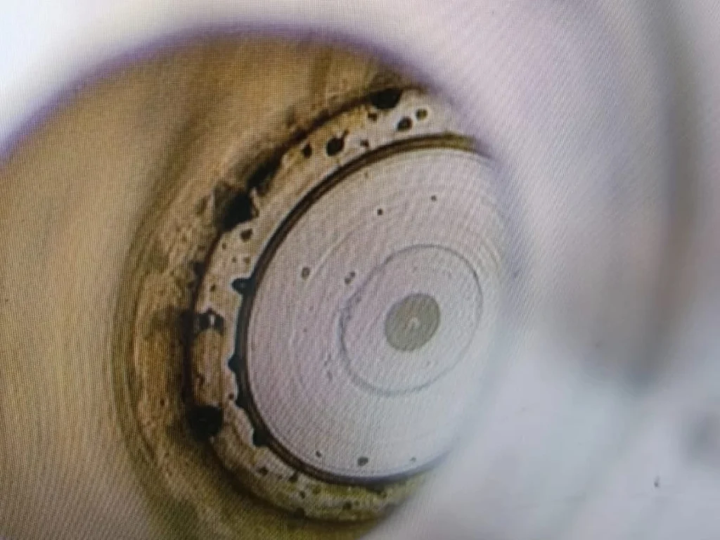 Component before Ultrasonic Cleaning