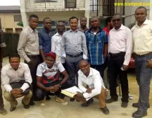 Participants during NDT Training in Nigeria
