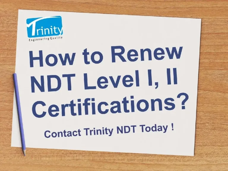 NDT Certificate Renewal Procedure