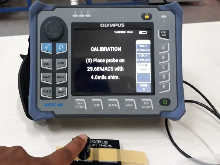 Eddy current Conductivity coating thickness