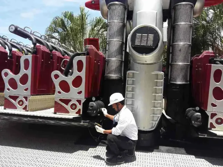 NABL accredited ultrasonic testing equipment at Trinity NDT laboratory Bangalore