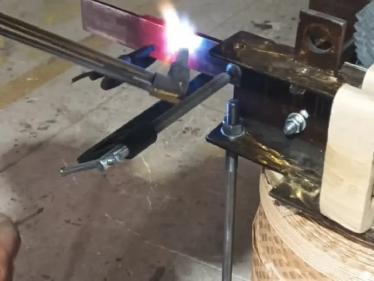 Copper brazing procedure qualification test using oxy-fuel torch at Trinity NDT WeldSolutions Bangalore for brazer certification