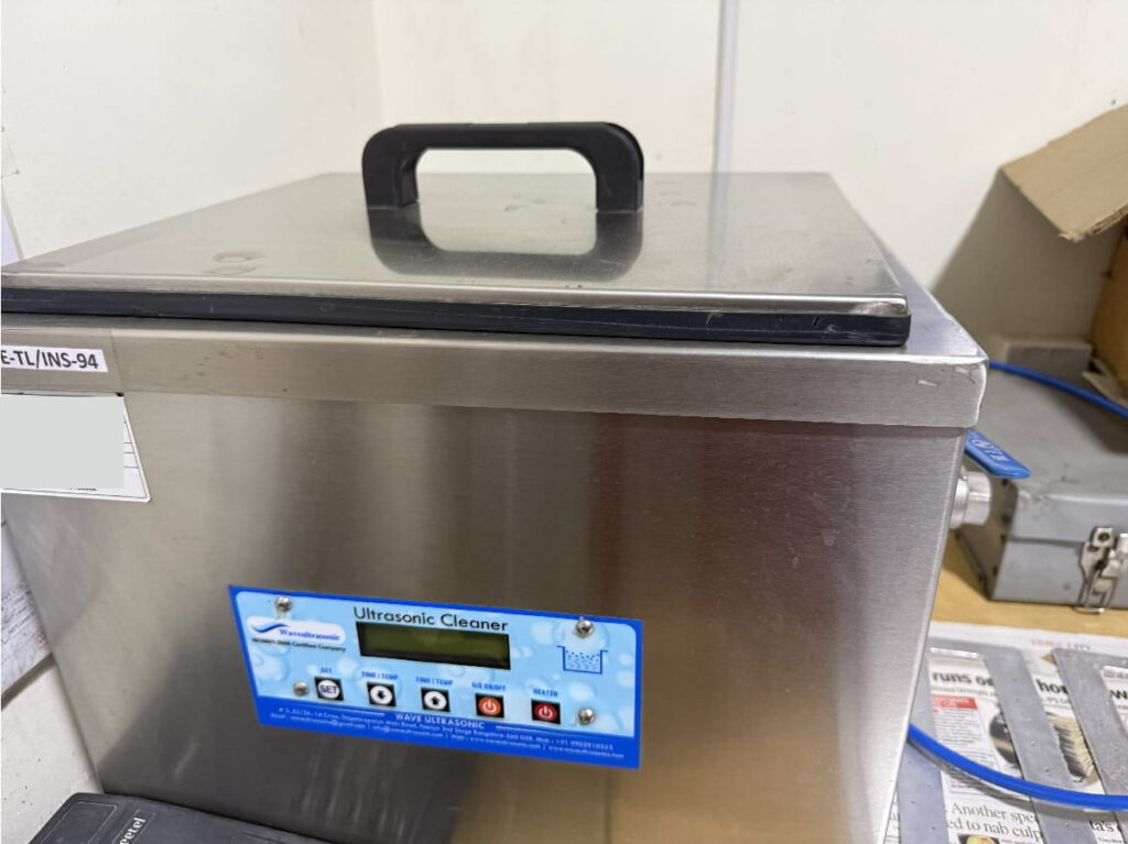 Portable Ultrasonic cleaning Equipment Bangalore